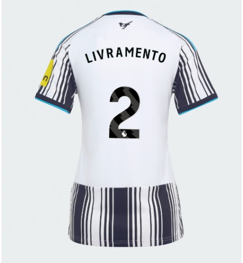 Newcastle United Tino Livramento #2 Domácí Dres pro Dámské 2026-27 Krátký Rukáv Newcastle United Tino Livramento #2 Domácí Dres pro Dámské 2026-27 Krátký Rukáv